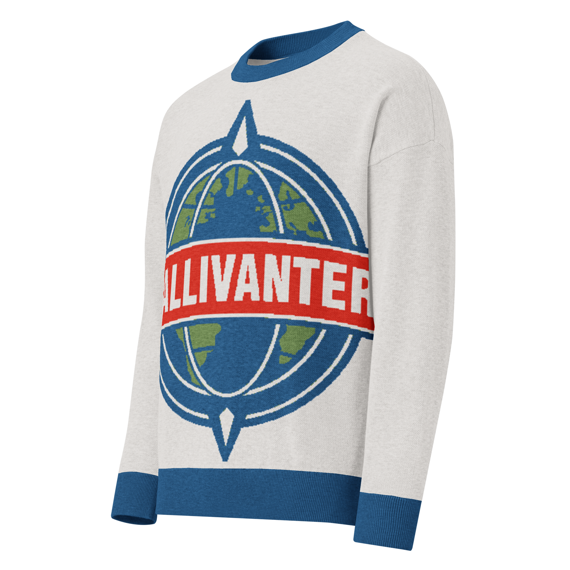 Gallivanter knitted crew neck sweater